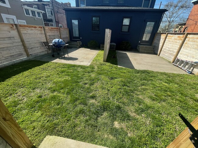 Fenced in backyard - 398 W 1st Ave