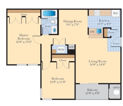 Floorplan - The Fields at Lorton Station