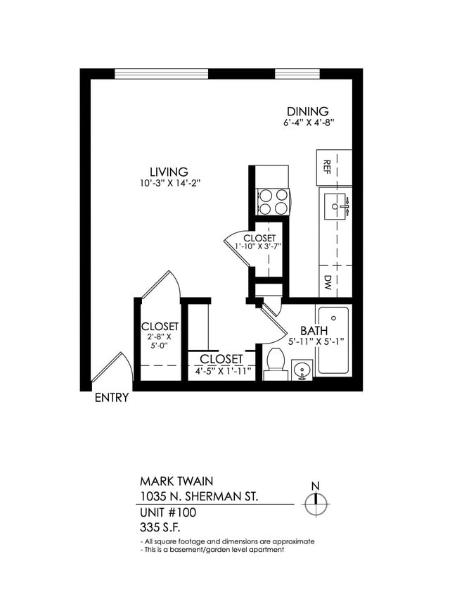 Floorplan - Mark Twain