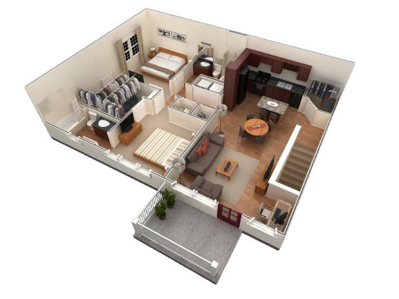Floorplan - Springs at Egan Drive