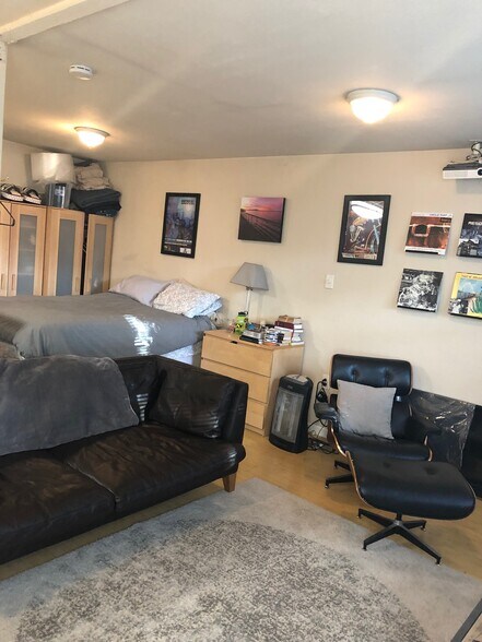 bedroom part of studio 2 - 1077 12th Street