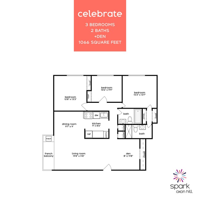 Floorplan - Spark Oxon Hill