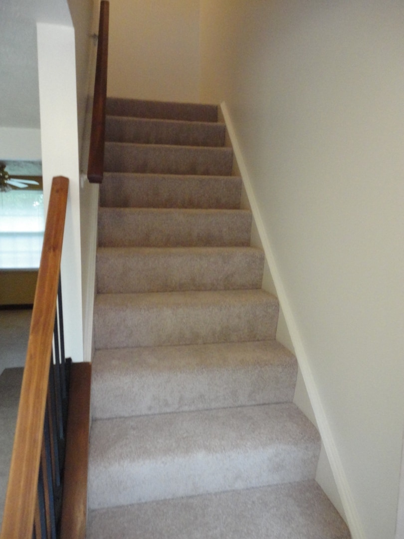 Carpeted Stairs - 321 Laporte Ct