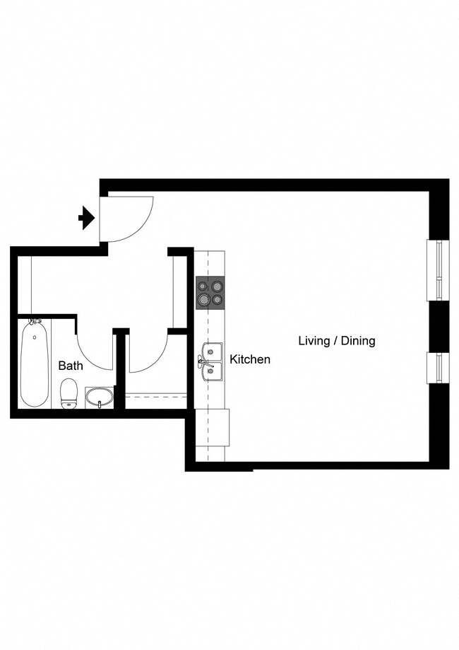 Floorplan - Rolling Hills Apartments