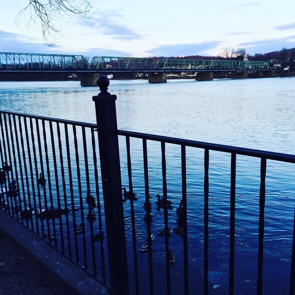 Scenic Ferry Landing along the Delaware River at Dusk, just steps from Your Door. - 12 Stockton Avenue