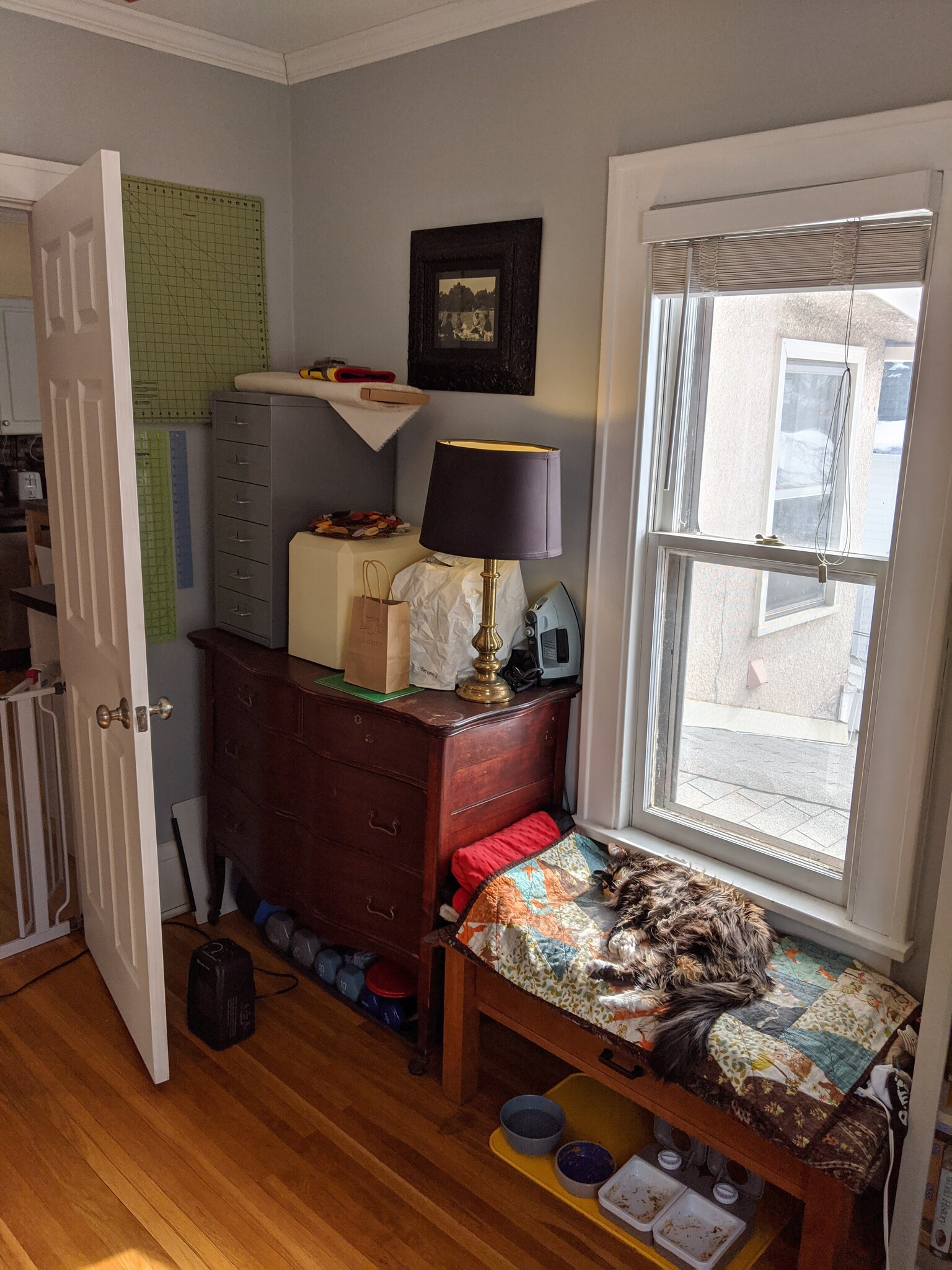 Back bedroom to kitchen. - 1320 Jefferson St NE
