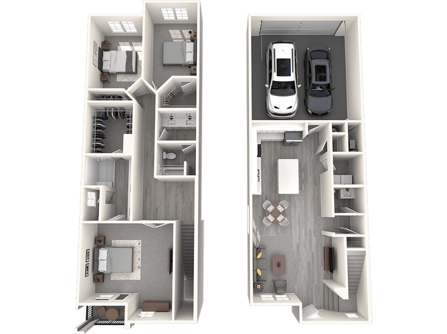 Floorplan - Centennial Townes