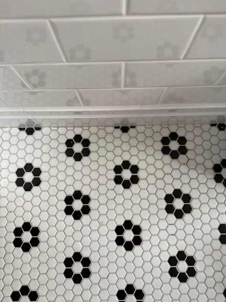 New bathroom tile - 3031 S 44th St
