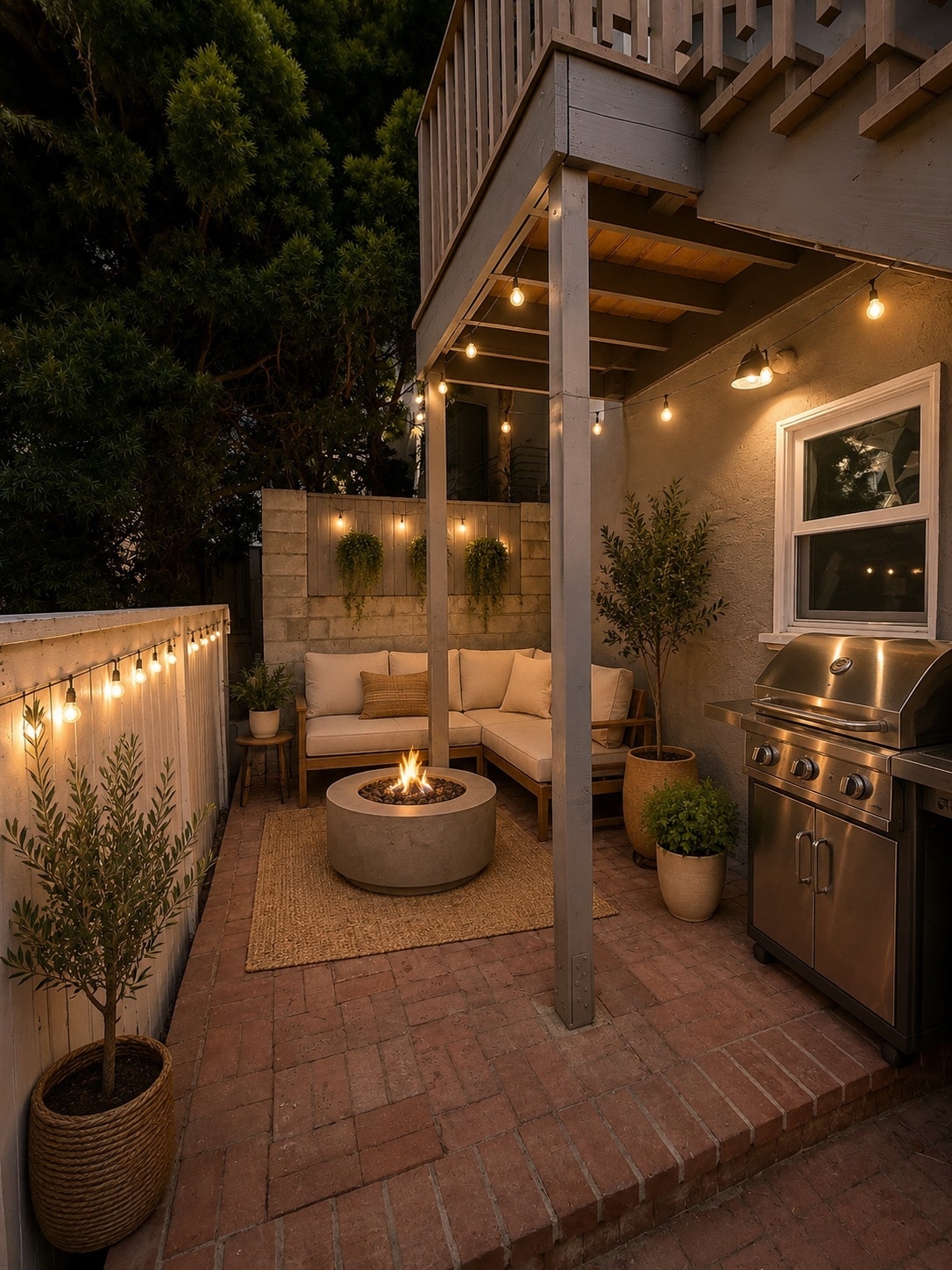 Patio-Virtually staged - 701 9th St