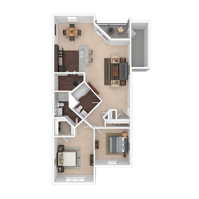 2x2ER - Redwood Renovated - Heritage Green