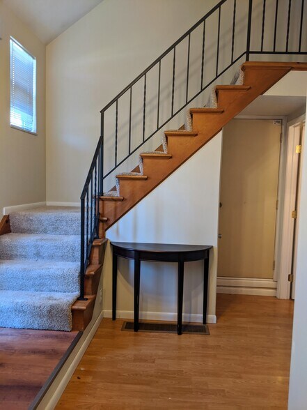 Half Bath to the right Garage ahead Basement to the left - 2568A Grouse Ridge