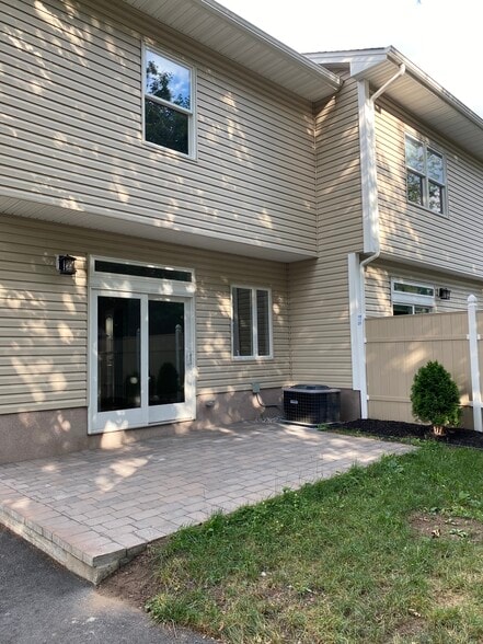 Sliding doors from kitchen to backyard - 29 Pleasant Ave