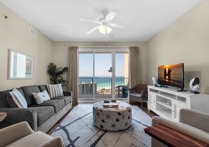 Ariel Dunes II 2103 Living Room - 122 Seascape Dr