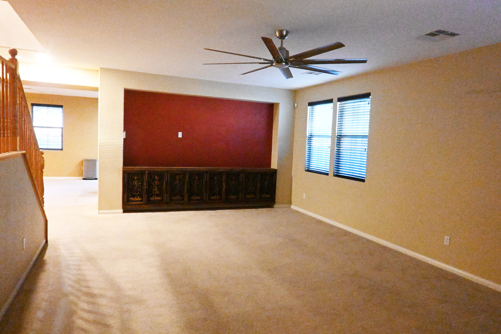 Living Room and Huge lighted fan - 3204 Villa Pisani Ct