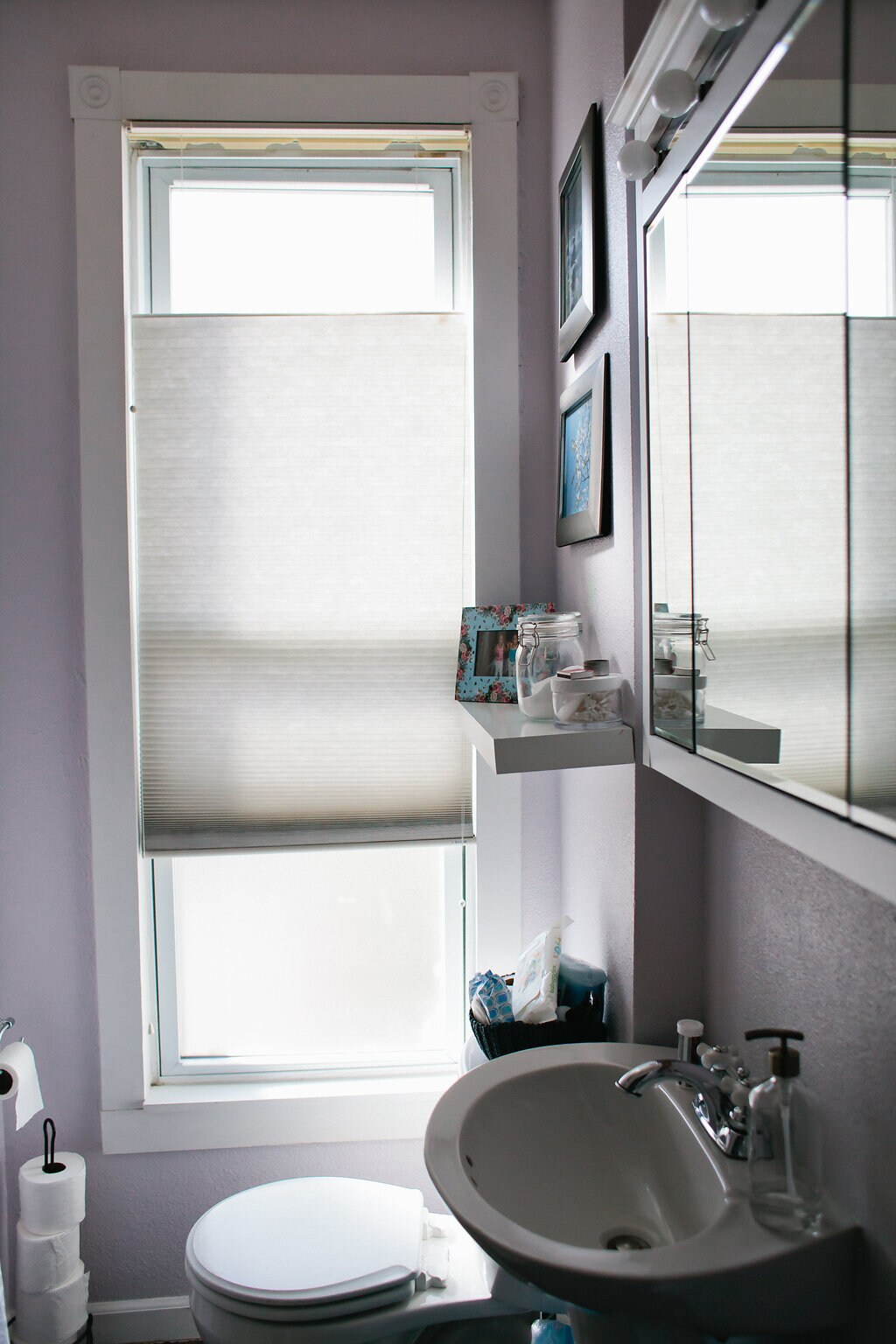 Second bathroom upstairs (there is a tub that is not pictured) - 2432 W 37th Avenue