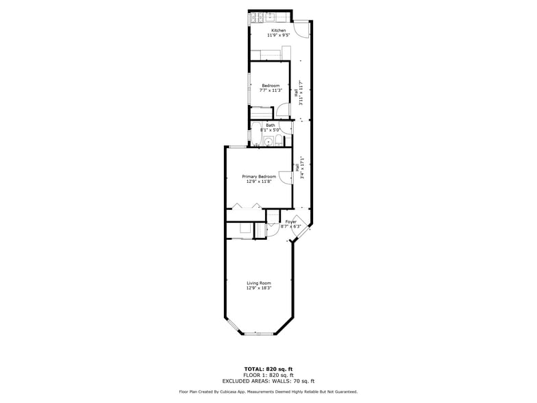 Floor Plan - 3728 W Wilson Ave