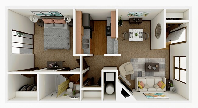 Floorplan - Buttonwood Tree Apartments