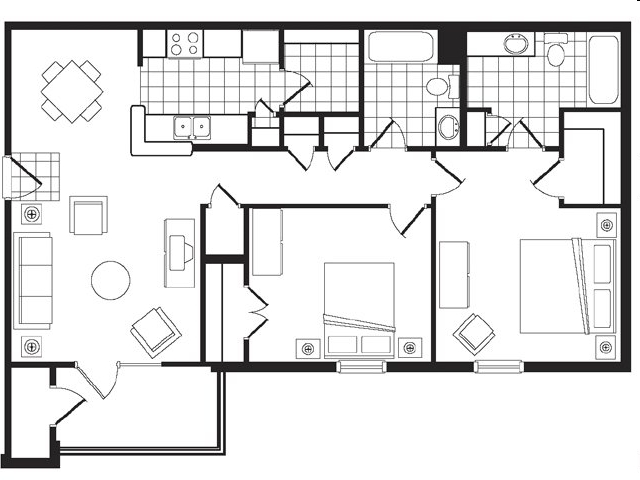 2BR/2BA - Savannah Park