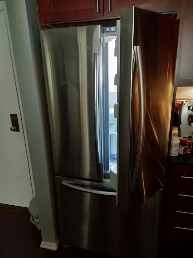 new fridge - 401 S 1st St