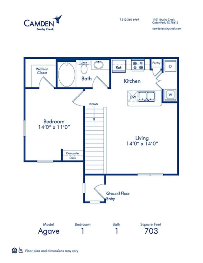 Floorplan - Camden Brushy Creek