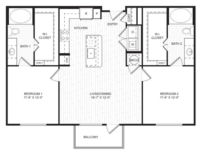 Floorplan - The Riley