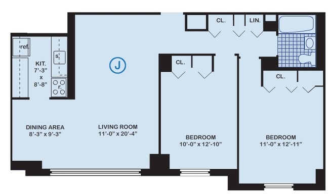 2BR/1BA - Stevenson Commons