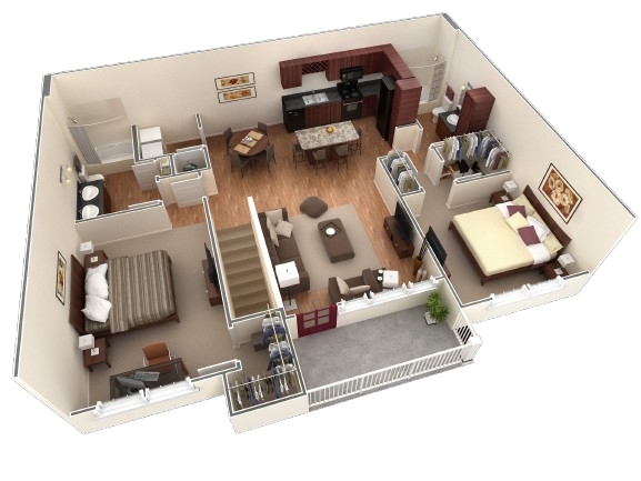 Floorplan - Springs at Egan Drive
