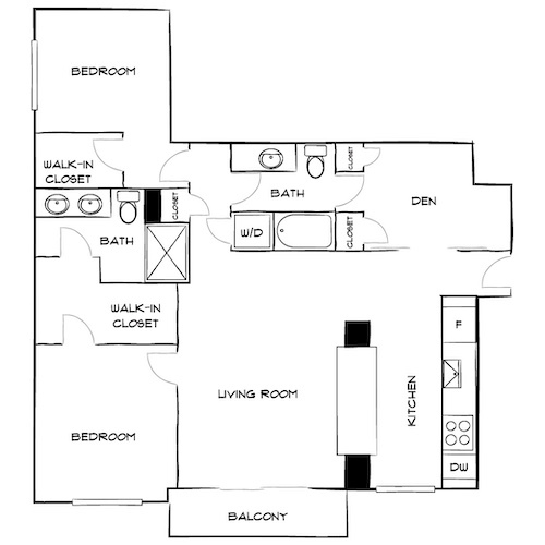 Floorplan - The District at Flagler Village