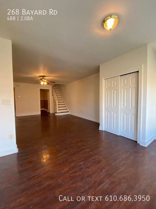 Spacious 4 Bedroom 2 Full Bath in Upper Darby 268 Bayard Rd Upper