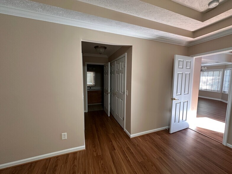 View from primary bedroom toward closet and bathroom - 2231 Whitney Ct