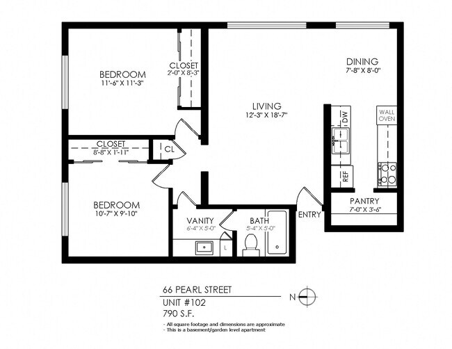 Floorplan - 66 Pearl