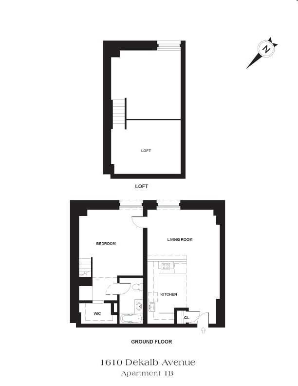 1BR/BA - 1610 DEKALB AVE