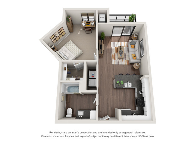 Floorplan - Elevate at Southwest Station