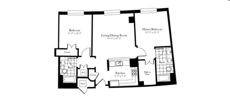 2BR/2BA - The Jamieson