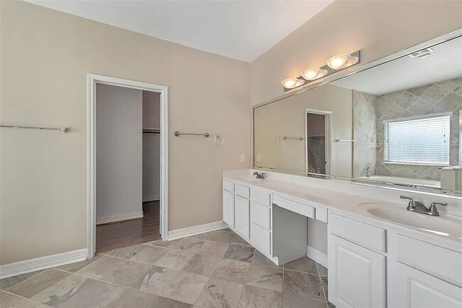 Master Bath vanity downstairs - 4903 Ibis Lake Ct