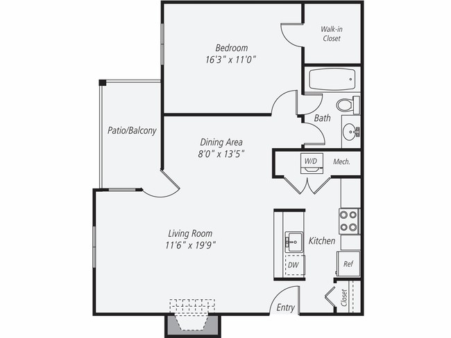 Floorplan - eaves Fairfax City