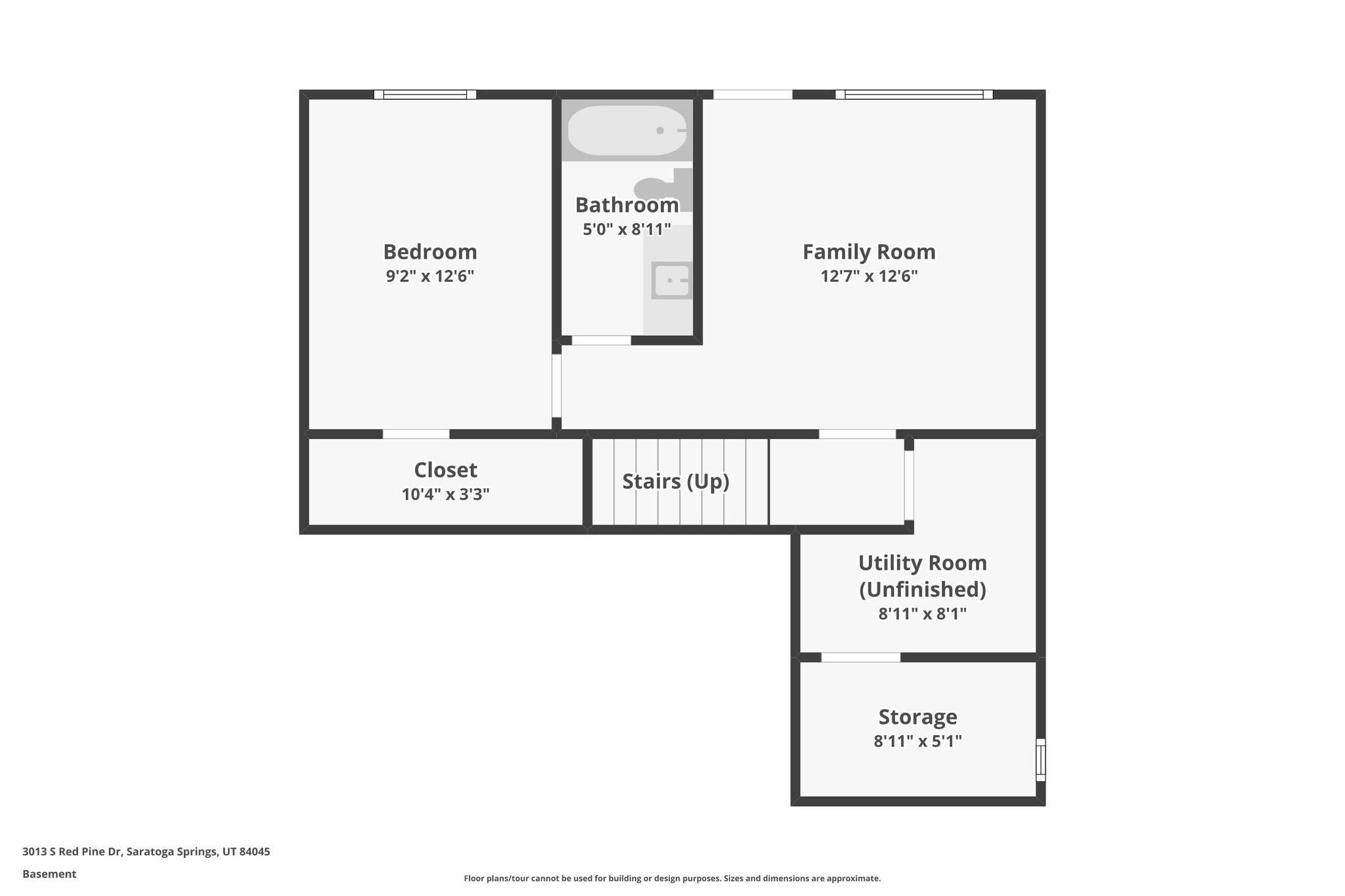 Basement - 3013 South Red Pine Drive