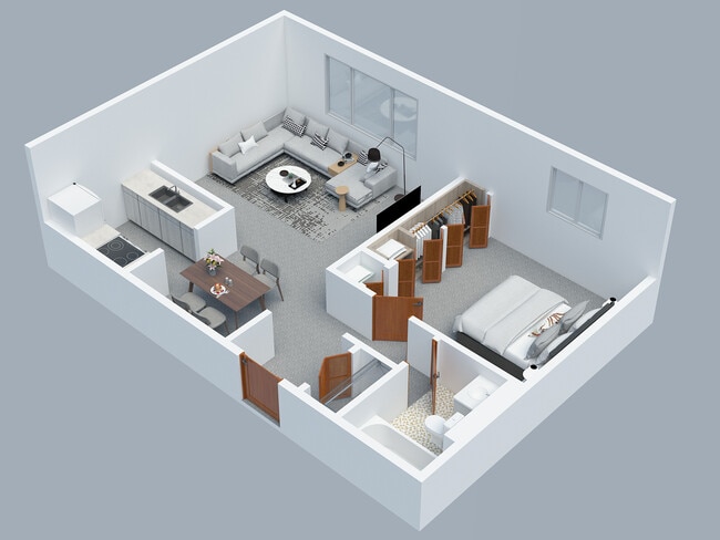 1 BD Standard - Pleasant Valley Apartments