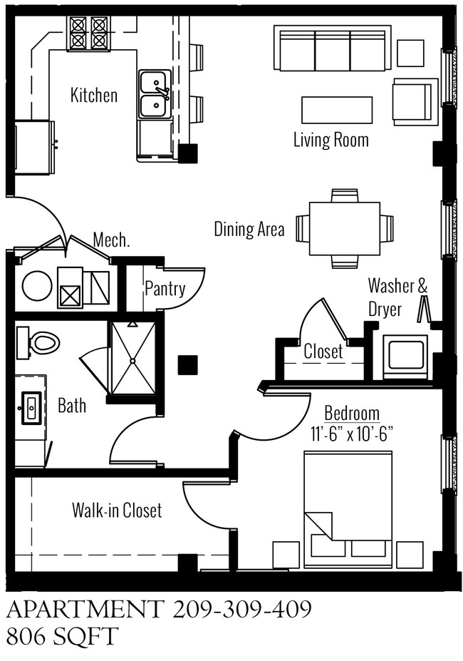 Floorplan - Turner Bros. Lofts