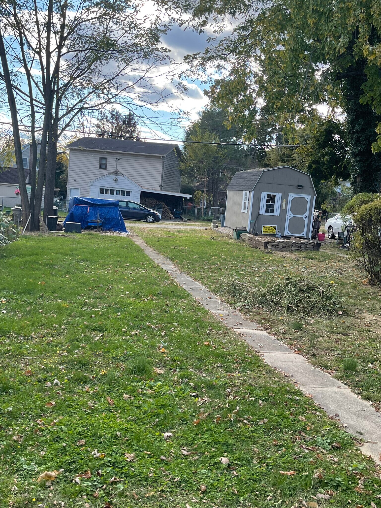 Back yard - 325 2nd Ave