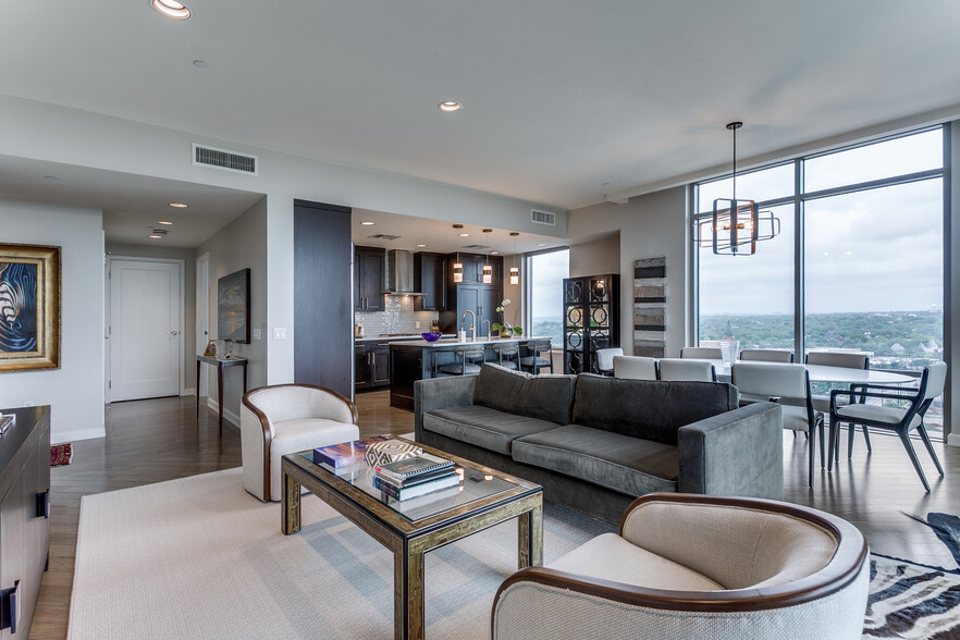 Living Area + Dining Area + Kitchen - 4242 Broadway
