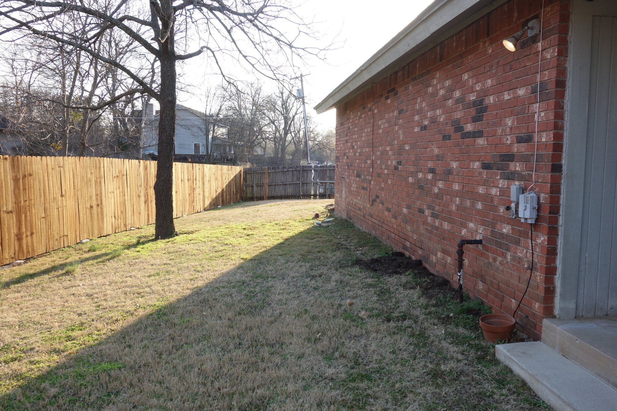 More view of the backyard - 3324 E 73rd St