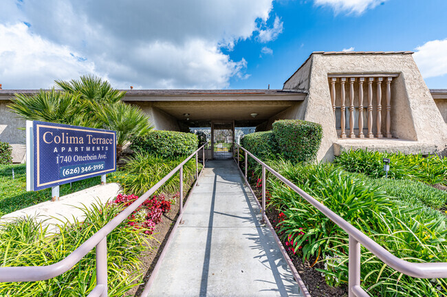 Colima Terrace Entrance - Colima Terrace Apts