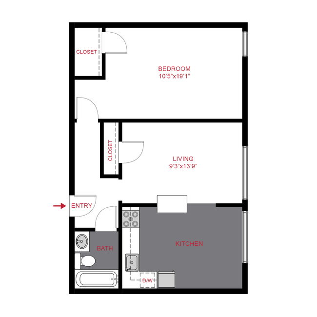 Floorplan - Poets Row