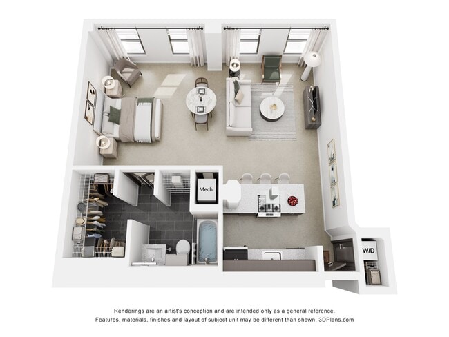 Floorplan - National City Tower Lofts