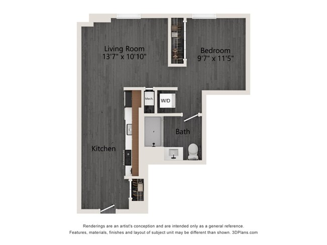 Floorplan - The Thompson at Fulton Market