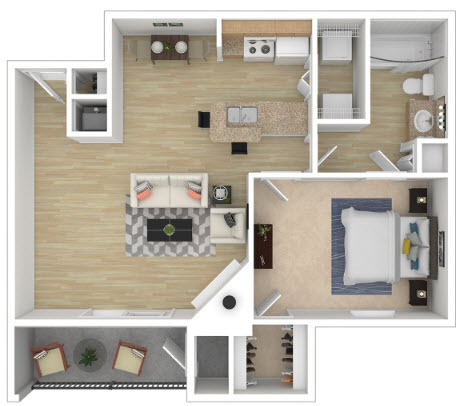 Floorplan - The Crossing at Quail Hollow