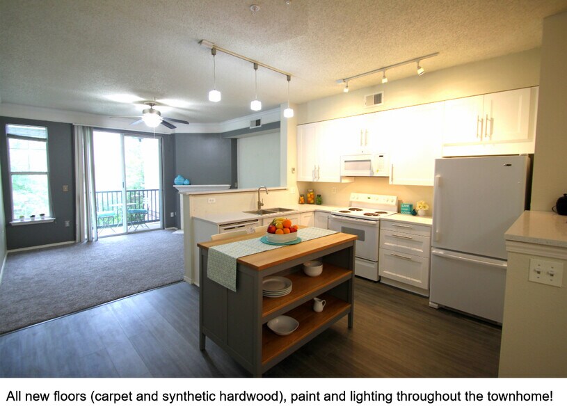 The home has new floors, paint and some new lighting - 1942 Oxford Ln
