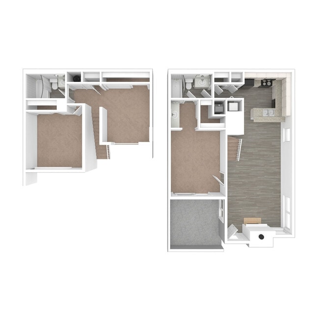 Floorplan - Casa Azul Townhomes