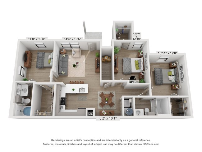 Floorplan - Emerson Wells Branch